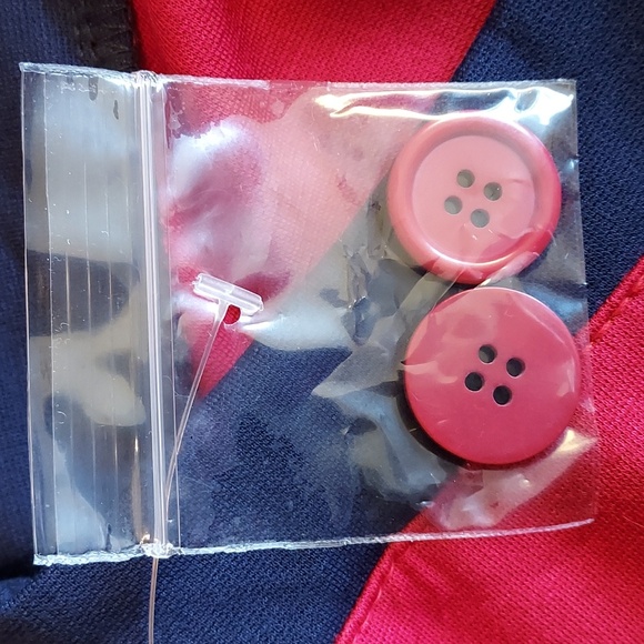 Modcloth NWT Red and Blue Sleeveless Mini Dress Size XL - Picture 6 of 9